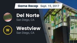 Recap: Del Norte  vs. Westview  2017