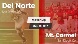 Matchup: Del Norte High vs. Mt. Carmel  2017