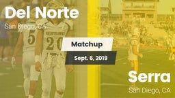 Matchup: Del Norte High vs. Serra  2019