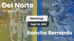 Matchup: Del Norte High vs. Rancho Bernardo  2019