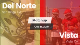 Matchup: Del Norte High vs. Vista  2019