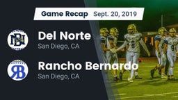 Recap: Del Norte  vs. Rancho Bernardo  2019