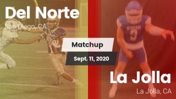 Matchup: Del Norte High vs. La Jolla  2020