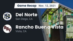 Recap: Del Norte  vs. Rancho Buena Vista  2021