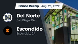 Recap: Del Norte  vs. Escondido  2022