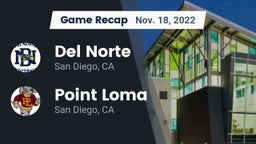 Recap: Del Norte  vs. Point Loma  2022