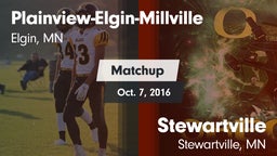Matchup: Plainview-Elgin-Mill vs. Stewartville  2016