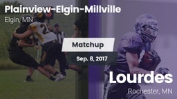 Matchup: Plainview-Elgin-Mill vs. Lourdes  2017