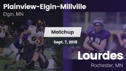 Matchup: Plainview-Elgin-Mill vs. Lourdes  2018