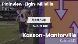 Matchup: Plainview-Elgin-Mill vs. Kasson-Mantorville  2018