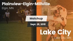 Matchup: Plainview-Elgin-Mill vs. Lake City  2018