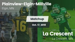 Matchup: Plainview-Elgin-Mill vs. La Crescent  2018