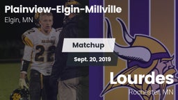 Matchup: Plainview-Elgin-Mill vs. Lourdes  2019