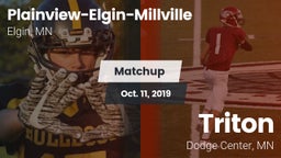 Matchup: Plainview-Elgin-Mill vs. Triton  2019