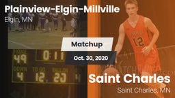 Matchup: Plainview-Elgin-Mill vs. Saint Charles  2020