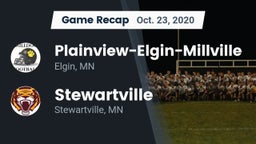 Recap: Plainview-Elgin-Millville  vs. Stewartville  2020
