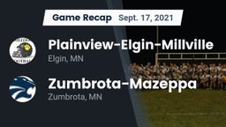 Recap: Plainview-Elgin-Millville  vs. Zumbrota-Mazeppa  2021
