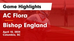 AC Flora  vs Bishop England  Game Highlights - April 10, 2024