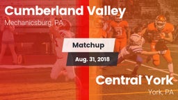 Matchup: Cumberland Valley vs. Central York  2018
