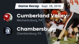 Recap: Cumberland Valley  vs. Chambersburg  2018