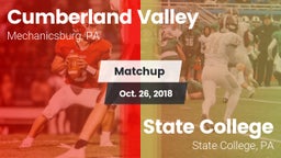 Matchup: Cumberland Valley vs. State College  2018
