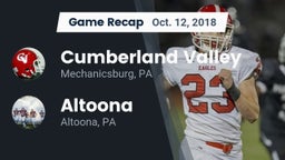 Recap: Cumberland Valley  vs. Altoona  2018