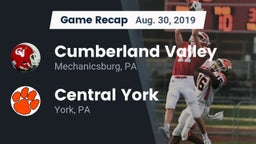 Recap: Cumberland Valley  vs. Central York  2019