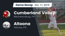 Recap: Cumberland Valley  vs. Altoona  2019