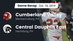 Recap: Cumberland Valley  vs. Central Dauphin East  2019