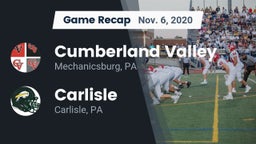 Recap: Cumberland Valley  vs. Carlisle  2020