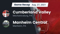 Recap: Cumberland Valley  vs. Manheim Central  2021