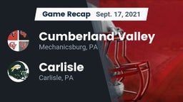 Recap: Cumberland Valley  vs. Carlisle  2021