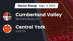 Recap: Cumberland Valley  vs. Central York  2022