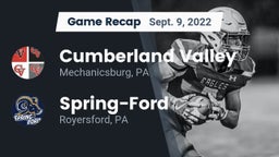 Recap: Cumberland Valley  vs. Spring-Ford  2022