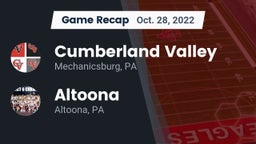 Recap: Cumberland Valley  vs. Altoona  2022