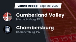 Recap: Cumberland Valley  vs. Chambersburg  2023