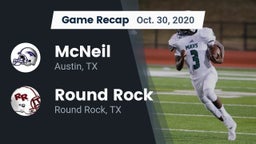 Recap: McNeil  vs. Round Rock  2020