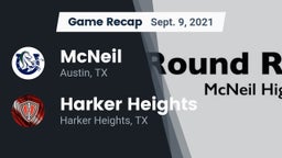 Recap: McNeil  vs. Harker Heights  2021