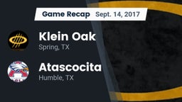 Recap: Klein Oak  vs. Atascocita  2017