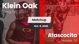 Matchup: Klein Oak High vs. Atascocita  2020