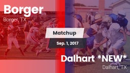 Matchup: Borger  vs. Dalhart  *NEW* 2017