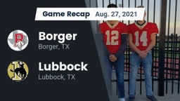 Recap: Borger  vs. Lubbock  2021