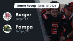 Recap: Borger  vs. Pampa  2021