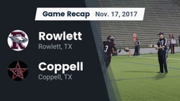Recap: Rowlett  vs. Coppell  2017
