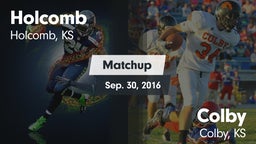 Matchup: Holcomb  vs. Colby  2016