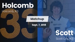 Matchup: Holcomb  vs. Scott  2018