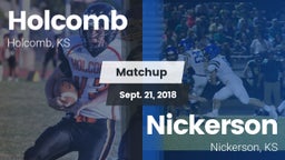 Matchup: Holcomb  vs. Nickerson  2018