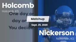 Matchup: Holcomb  vs. Nickerson  2020