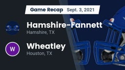 Recap: Hamshire-Fannett  vs. Wheatley  2021