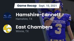 Recap: Hamshire-Fannett  vs. East Chambers  2021